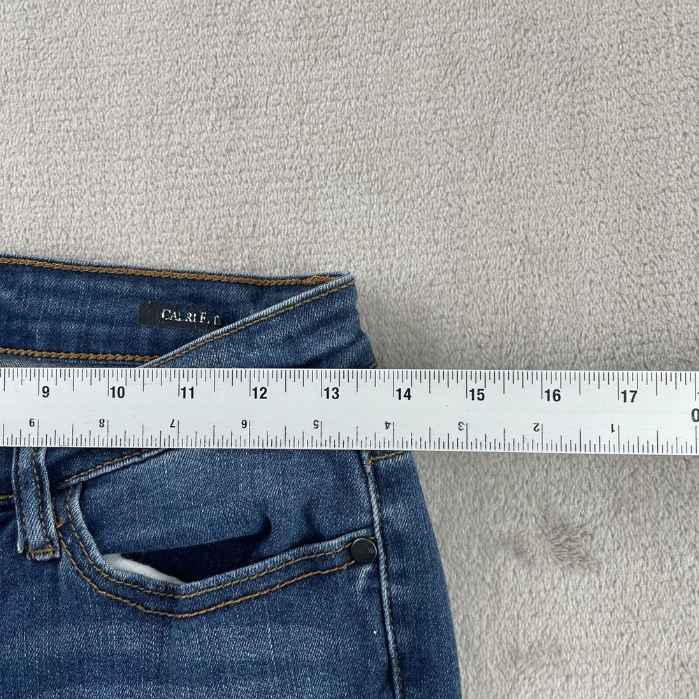 Judy Blue‎ Capri Fit Jeans Women 5/27 Blue Wash Straight Leg Stretch JB82154DK - Picture 5 of 9